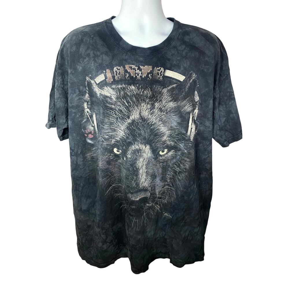 The Mountain Manimals Wolf T-Shirt David Penfound 2013 2XL 'Paws on Productions'